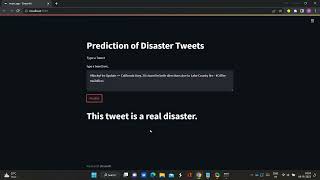 Natural Language Processing with Disaster Tweets
