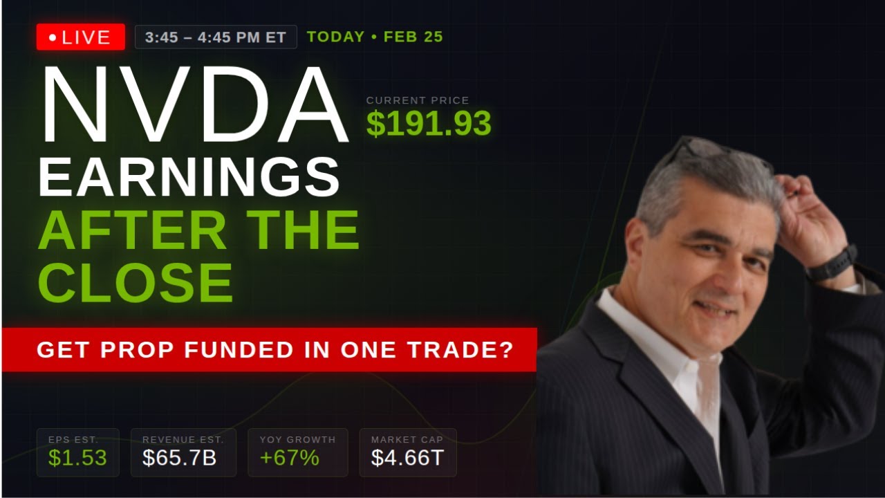 Live Trading NVDA Earnings After The Close
