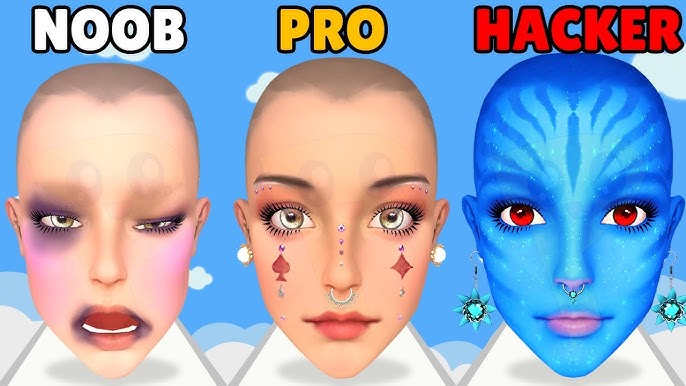 NOOB vs PRO vs HACKER in Sushi Roll 3D 