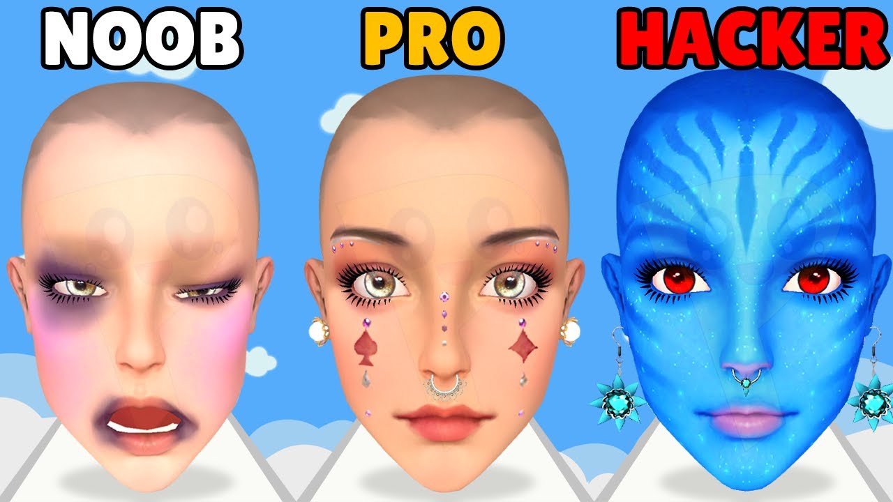 NOOB vs PRO vs HACKER in Makeup Battle