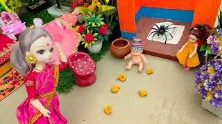 Radha's story part -138/রাধার ছেলে গুড্ডু সকাল সকাল কি কান্ড ঘটালো 😂 putuler golpo