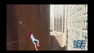 Rare wall-run animation - Marvel's Spider-Man PS5 screenshot 1