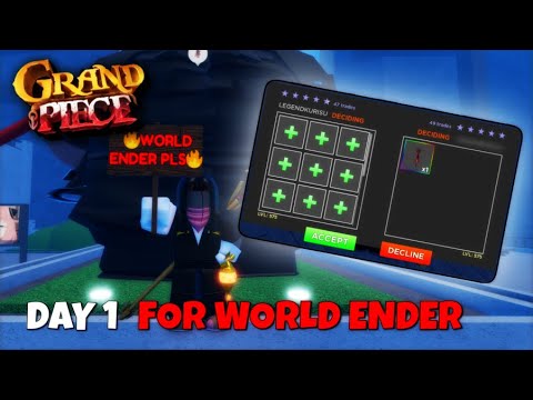 GPO] WHAT WORLD ENDER LOOKS LIKE AS A PRESTIGE ITEM! 