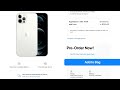 Pre-Ordering The iPhone 12 Pro LIVESTREAM!