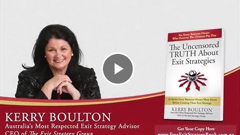 Deciphering Exit Strategies  More Than Just Cash Out
