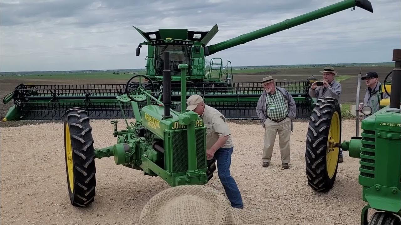 John Deere Tech Summit Vintage Tractor Demo YouTube