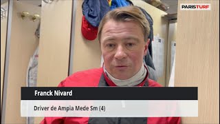 Franck Nivard, driver de Ampia Mede Sm (29/01 à Vincennes)