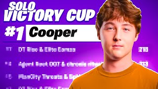 Cooper 1ST PLACE IN SOLO CASH CUP FINALS!