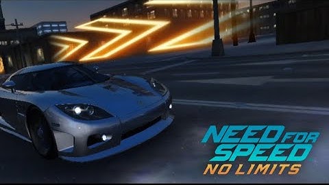 NFS No Limits gameplay | KOENIGSEGG CCX Rush Hour | Hope Bridge East, Night