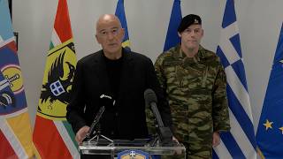 Ο Νίκος Δένδιας σε συνεργείο μην επανδρωμένων οχημάτων στην Ξάνθη