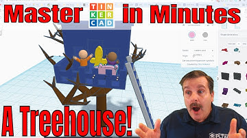 A Terrific Tinkercad Treehouse | Multiple Lessons & Tons of Skills