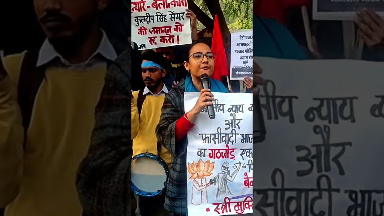 Unnao Case Sparks Protest 🔥 Delhi Girls Take to Streets | 