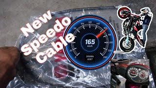 Yamaha Sight 115 fi: Changing  Speedometer Cable