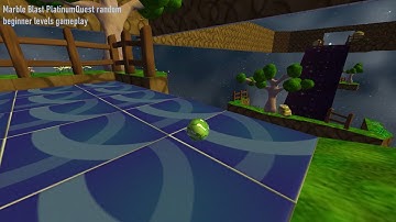 Marble Blast PlatinumQuest random beginner levels gameplay