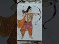 jai shree ram drawing/colour #shorts #art #sketch #coloring #draw #colordrawing
