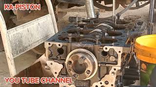 4HG1-- install crankshaft and main bearing torque