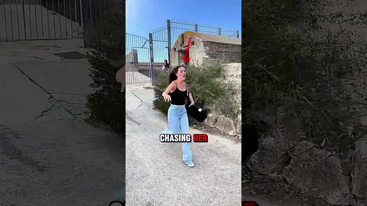 CHASED by a FURIOUS MONKEY in BROAD DAYLIGHT