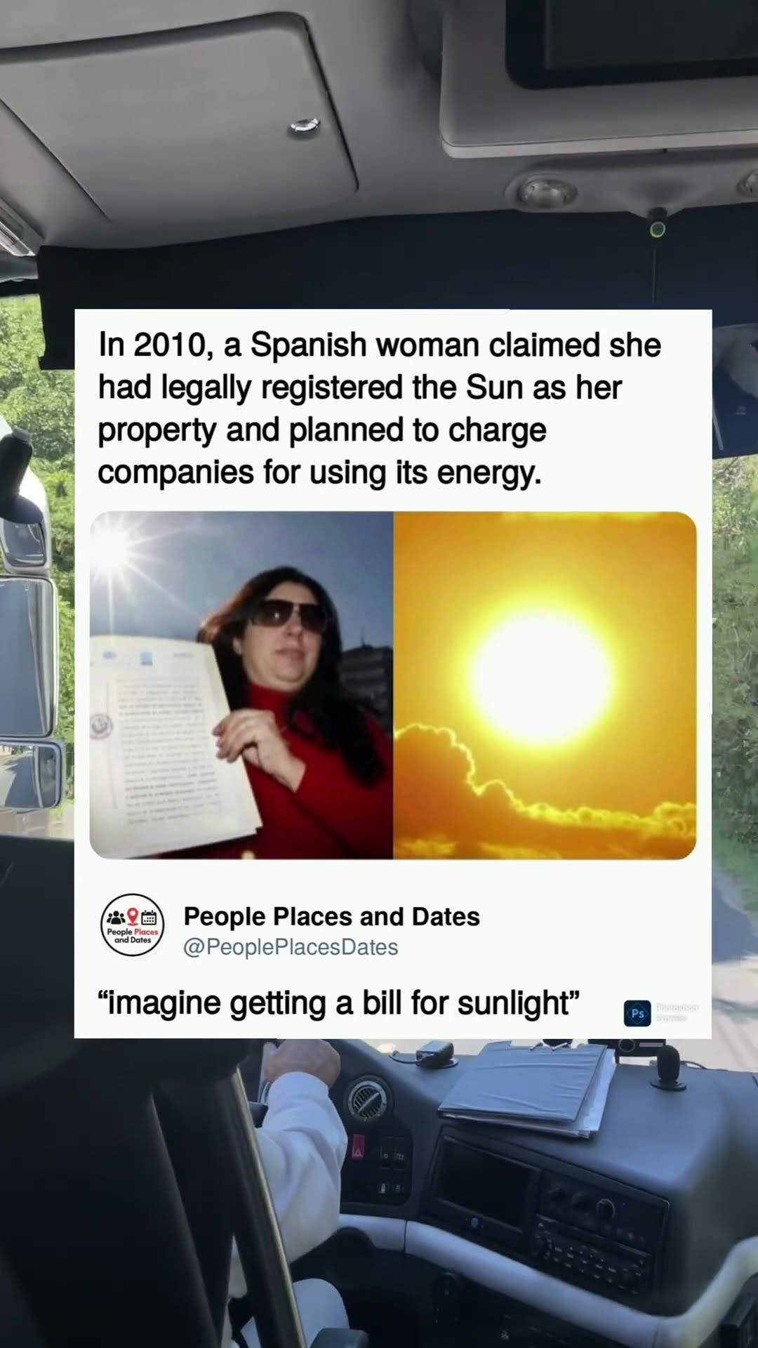 The biggest bill ever can happen #Sun #bill #viralstory #spain #funny