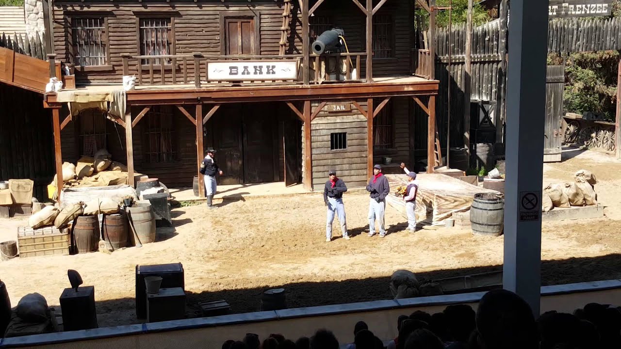 bang bang west show at portaventura 2015