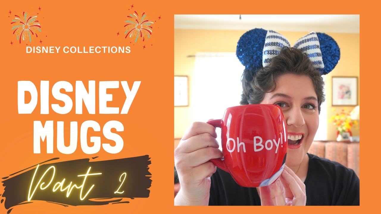 VINTAGE DISNEY MUG COLLECTION | Disney Mug Collection Part 2 | Disney Home Collection