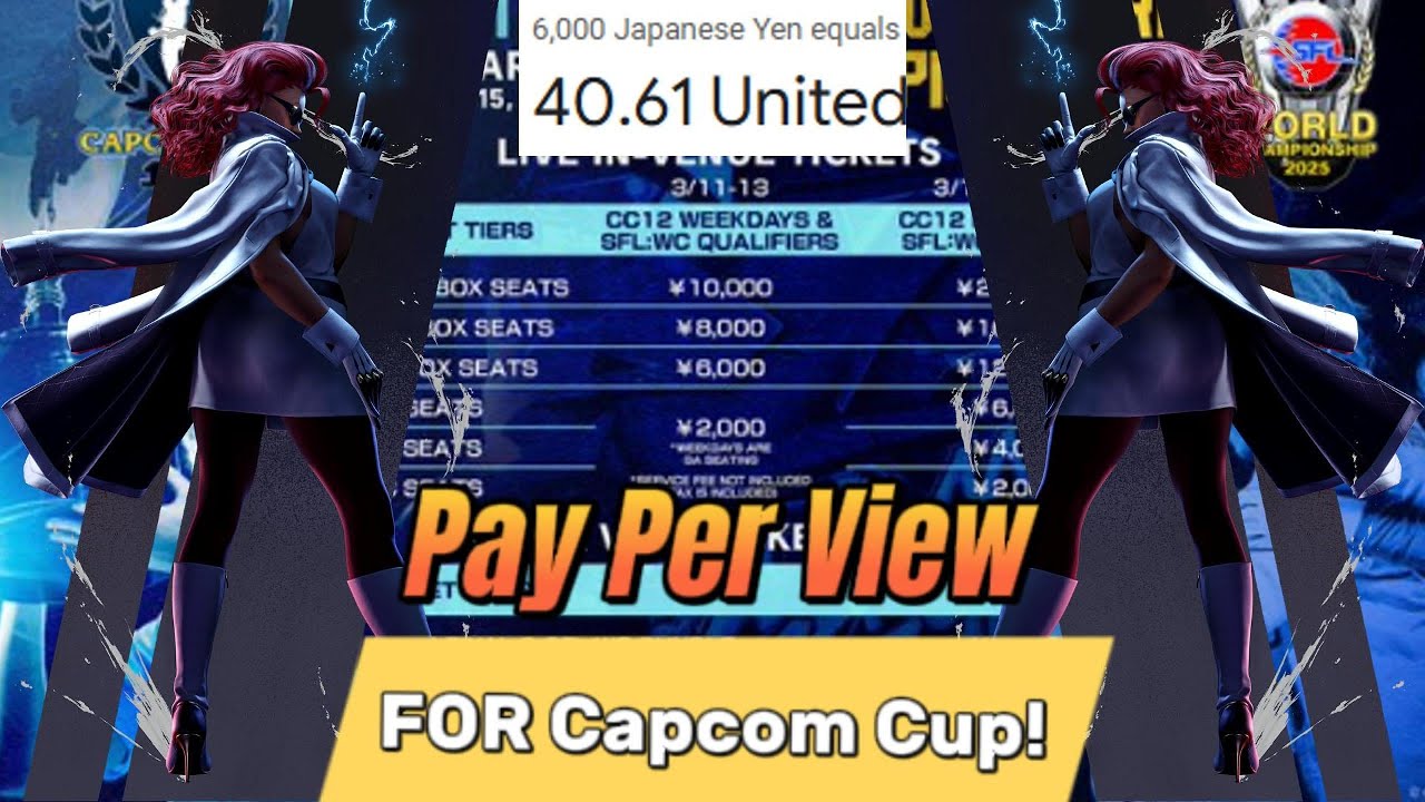 Everything You Need To Know About Capcom Cup 12 PPV! - YouTube