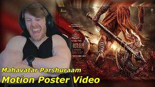 Mahavatar Parshuraam Motion Poster Video | Hombale Films | Ashwin Kumar • Reaction By Foreigner
