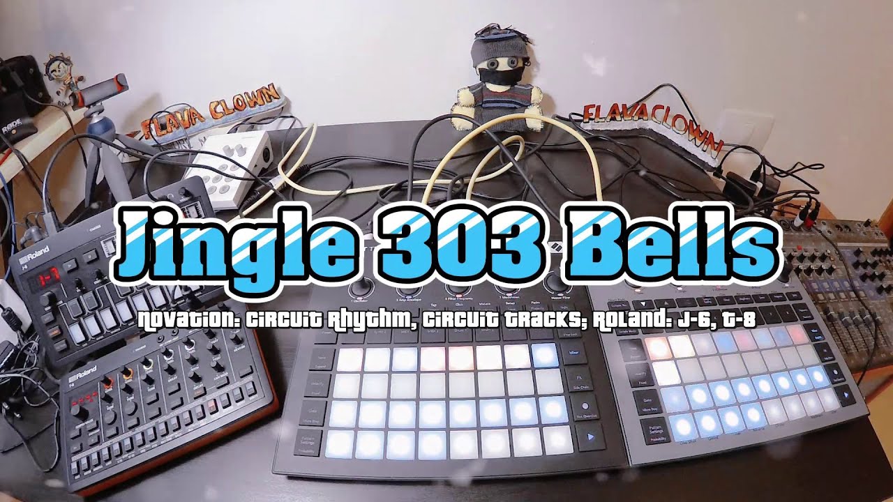 Jingle 303 Bells (Circuit Rhythm, CircuitTracks, J6, T8) YouTube