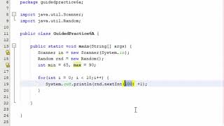 CSIS 113B Guided Practice 6A