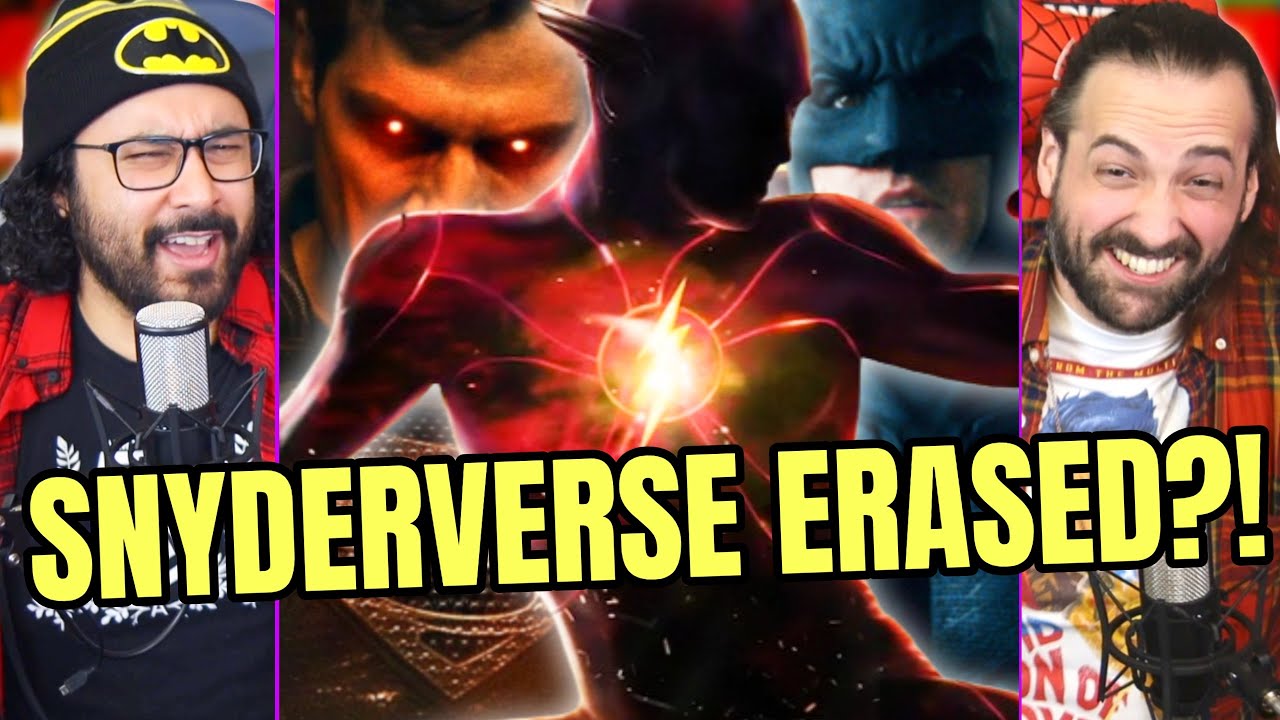The Flash Movie To Officially ERASE SUPERMAN & SNYDERVERSE?! (DCEU Reboot | New Justice League)
