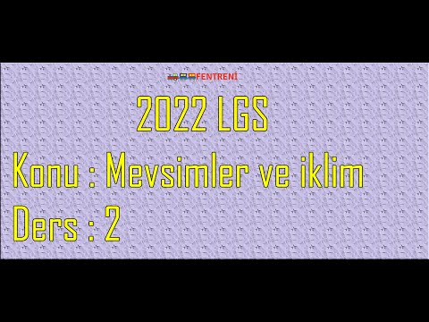 2 - MEVSİM BAŞLANGIÇ TARİHLERİ