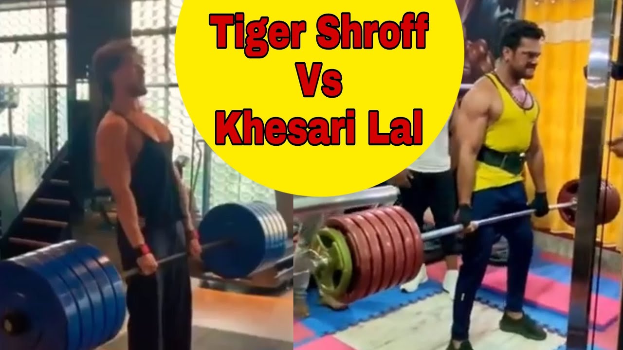 Khesari Lal Yadav  Tiger Shroff  challenge accept   khesari lal  bodybuilder power