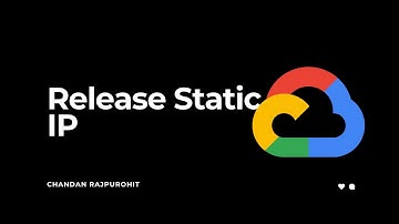 Release Static IP | Google Cloud | #googlecloud