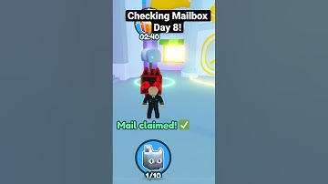 Checking Mailbox Day 8! #gaming #roblox #trending #shorts #challenge #adoptme #psx #petsimulator