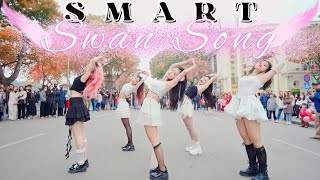 [KPOP IN PUBLIC | ONE-TAKE] LE SSERAFIM (르세라핌) - 'SWAN SONG' & 'SMART' Dance Cover by BlackSi