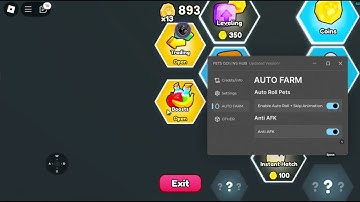 PETS GO SCRIPT | AUTO ROLL, AUTO CLAIM BONUS REWARDS + ANTI AFK | PASTEBIN