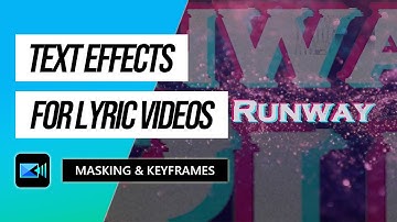 Make Your Lyric Videos More Creative With These 3 Easy Text Effects | PowerDirector Tutorial