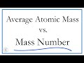 Chlorine Isotopes and Atomic Mass