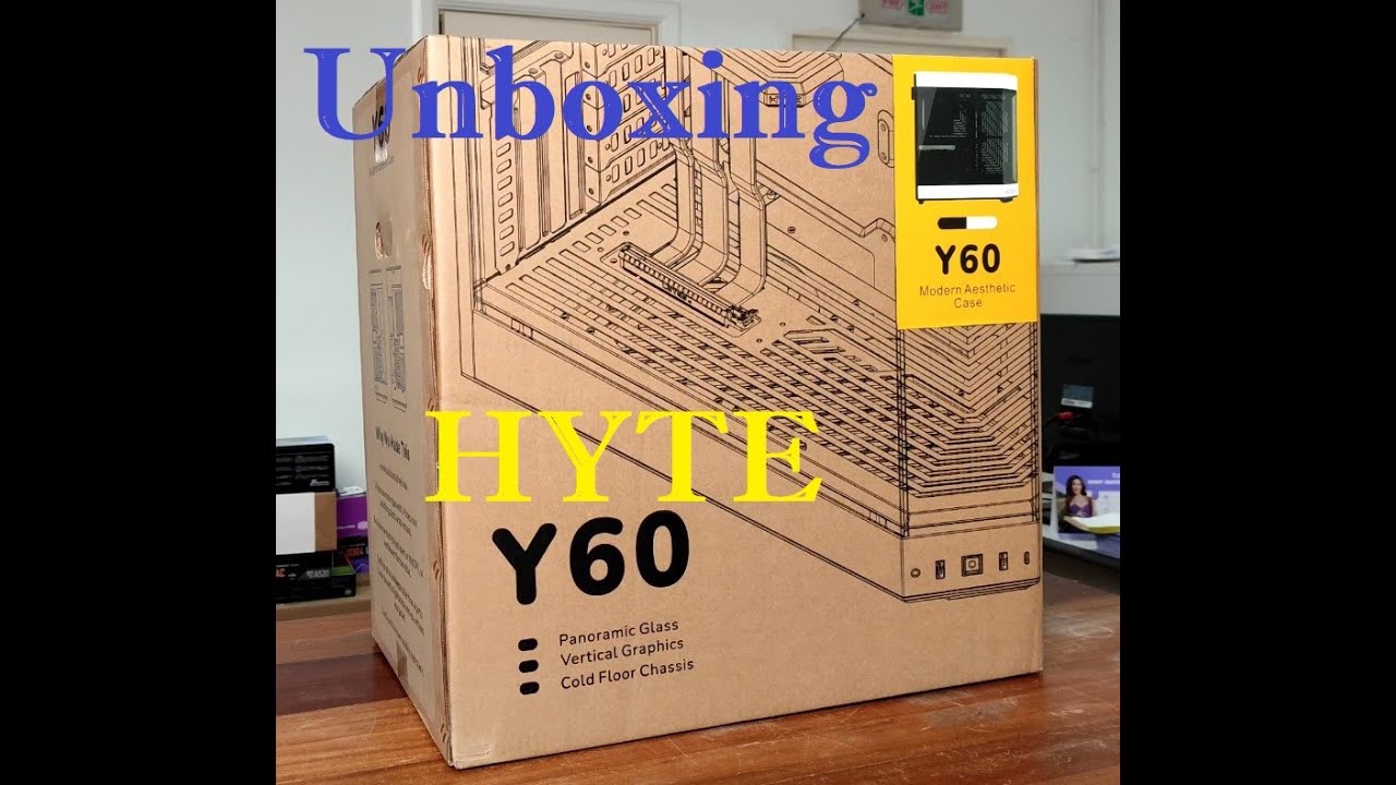 HYTE Y60 Quick Unboxing (Time-lapse) | QU-1 - YouTube