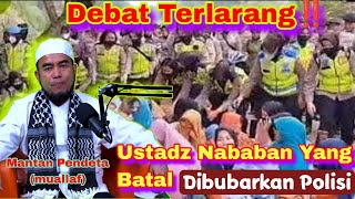 Download Lagu DEBAT MUALLAF MANTAN PENDETA Ustadz Nababan Sering Batal Dan Dibubarkan Polisi ‼️ MP3 Download Lagu DEBAT MUALLAF MANTAN PENDETA Ustadz Nababan Sering Batal Dan Dibubarkan Polisi ‼️ MP3