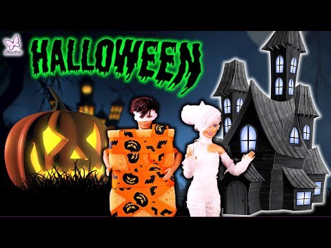 Mumi Barbie Dan Ken Halloween Sponge? Kisah Halloween Dengan Boneka Keluarga Barbie