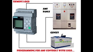 SIEMENS PLC - programming for AMF/ATS panel |AMF WITH SIEMENS LOGO|