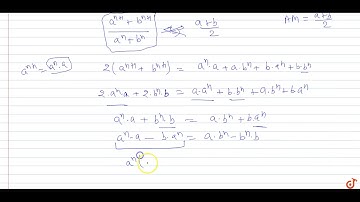 If `( a^(n+1) + b^(n+1)) / (a^n +b^n)` is the AM  between a and b. Then find the value of n.