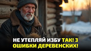 видео: Холод лезет в избу? Проверь, не сделал ли ты эту ошибку с глиной и соломой! картинка: Холод лезет в избу? Проверь, не сделал ли ты эту ошибку с глиной и соломой!
