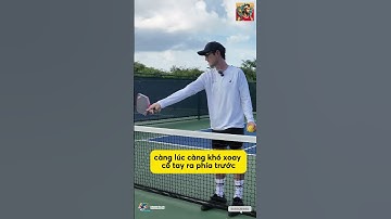 Ben Johns giải thích cách volley cầm vợt kiểu Continental  #pickleballvietnam