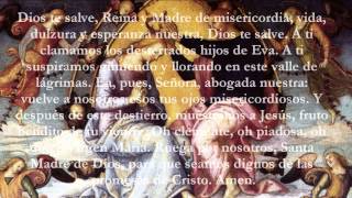 Famous Catholic Prayers - Hail Holy Queen, Spanish Wealth