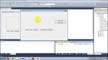 Using Webcams in C# Windows Forms Application