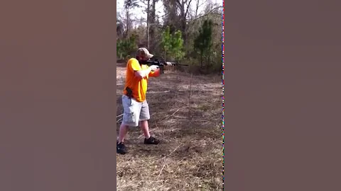 Thomas Boatright shooting full auto