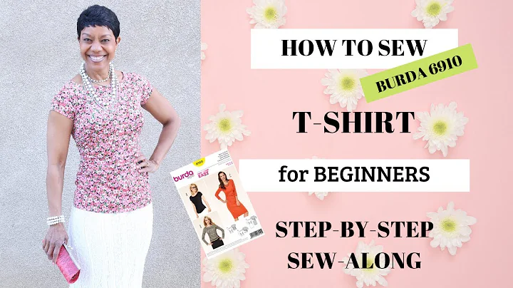 How to Sew a T-Shirt | Burda 6910 | Easy for Begin...