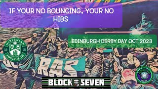 ".. IF YOUR NO BOUNCING, YOUR NO HIBS.." Hibees Bouncing in the Tunnel - Edinburgh Derby 💚 4k 💚