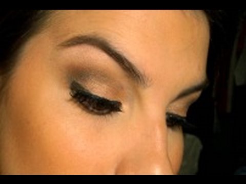 Peach & Brown Eyeshadow Tutorial